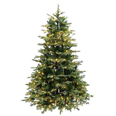 balsam fir pre lit christmas tree